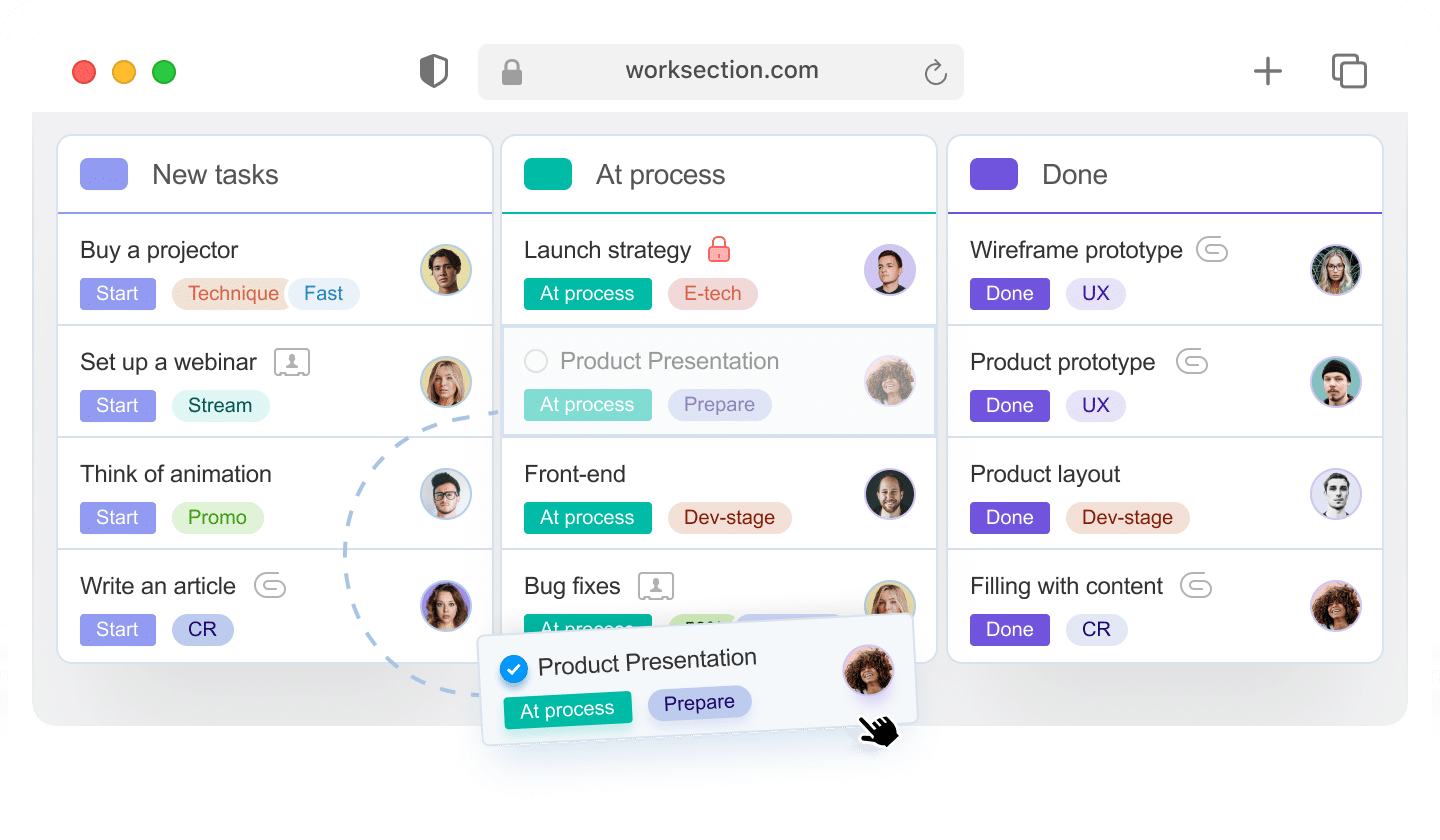 worksection management tool